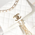Chanel White Backpack